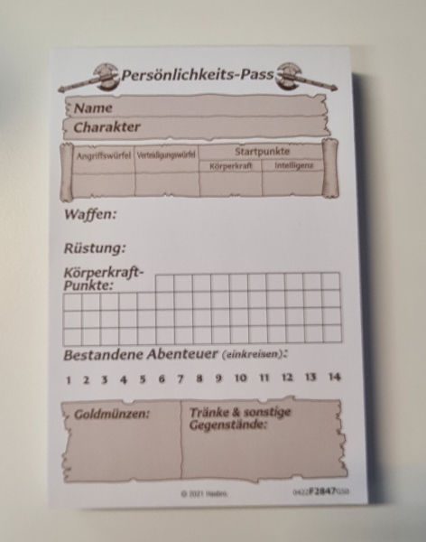 Heroquest Block